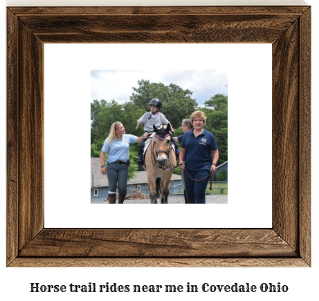 horse trail rides near me in Covedale, Ohio